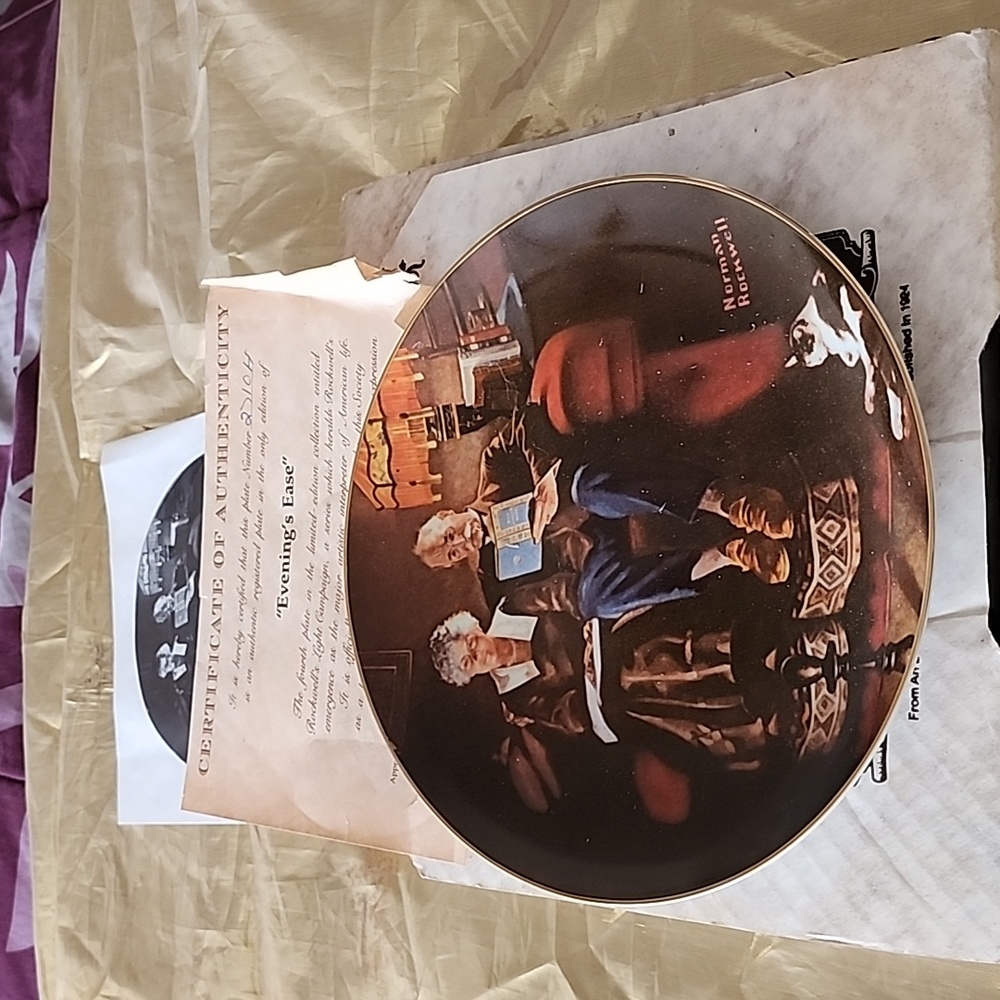 EDWIN M. KNOWLES PLATE